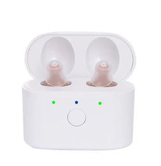 Rechargeable Hearing Aids Intelligent New Style Hearing Aid Low Noise Deaf Ear Amplifier  Adjustable Tone Hearing Device XMML